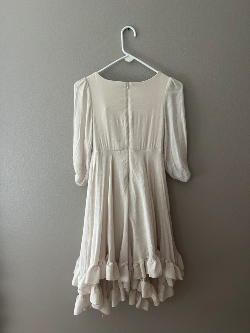 Rare Joyfolie Raelynne Dress in Ecru Sz 7 - Picture 6 of 9